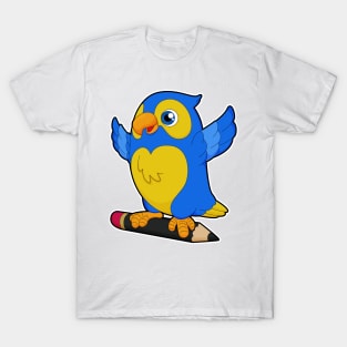 Parrot with Pencil T-Shirt